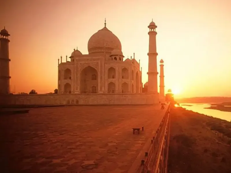 Private breakfast after Taj Mahal sunrise