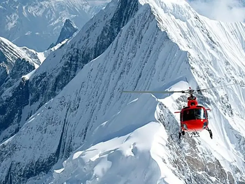 Himalayan aerial photography