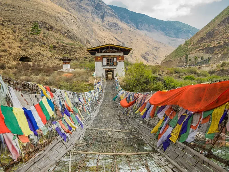 Trans Bhutan Trail and farmhouse lunch