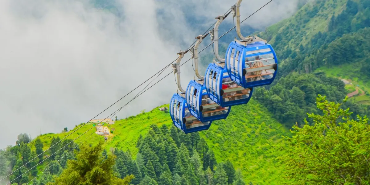 The green Baspa Valley at Sangla framed by Himalayan peaks in Himachal Pradesh