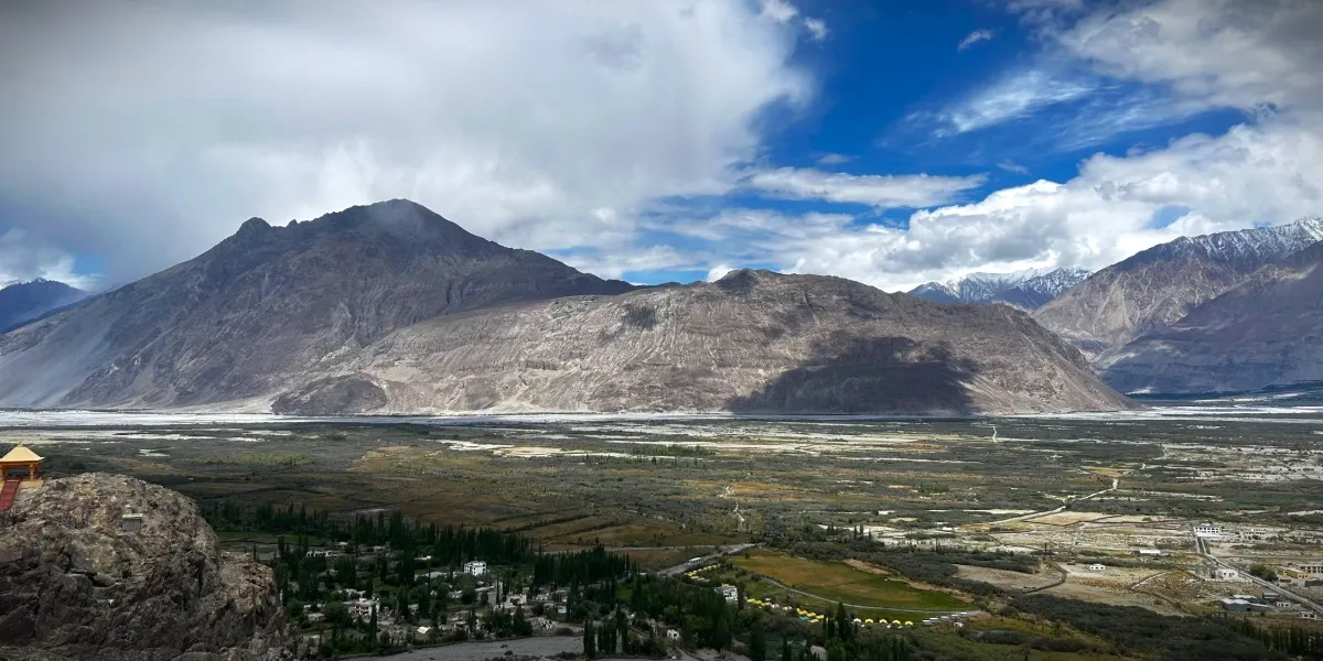 River winding through the cold-desert valleys of Ladakh