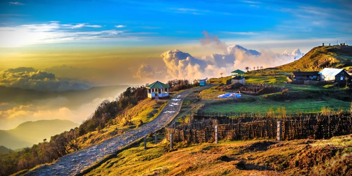 The high-altitude meadows of Singalila National Park along the Darjeeling-Sikkim ridge
